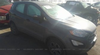 2018 Ford EcoSport 1.0